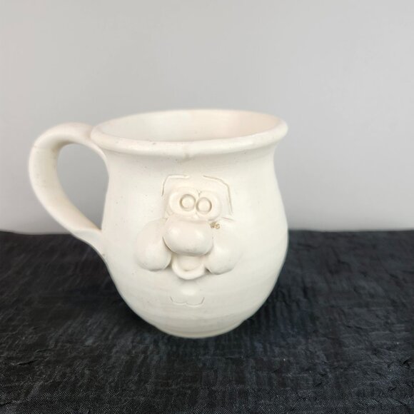 Anthropomorphic Signed Studio Pottery Mug - Picture 2 of 7